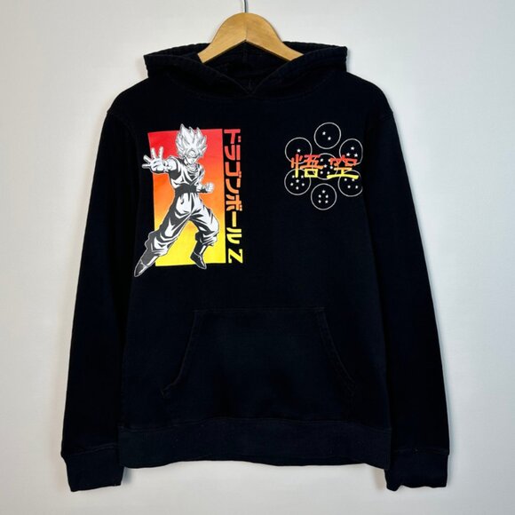 Dragon Ball Z Supersayin Toei Anime Men's Black Hoodie - Size Small - Picture 3 of 9